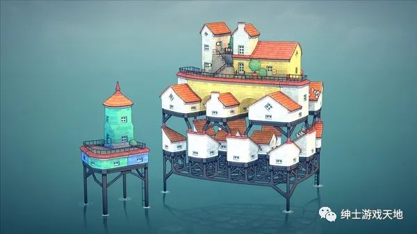 【游戏推荐】《城镇叠叠乐 Townscaper》v1.02免安装中文版