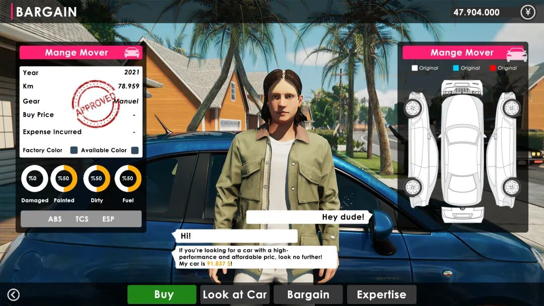 《二手车销售模拟器》v1.2.8 免安装中文学习版