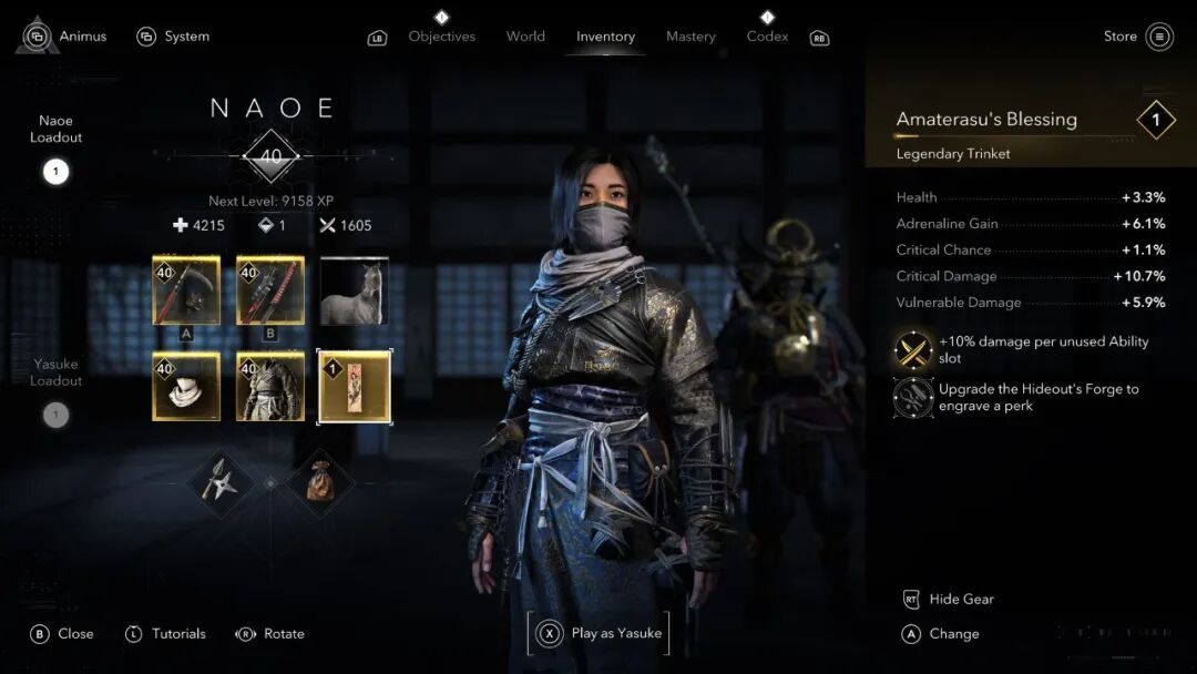 《刺客信条:影》Build.23475575+淡路之爪DLC+预购特典+全DLC 免安装非虚拟机豪华中文学习版 《刺客信条:影》Build.23475575+淡路之爪DLC+预购特典+全DLC 免安装非虚拟机豪华中文学习版
