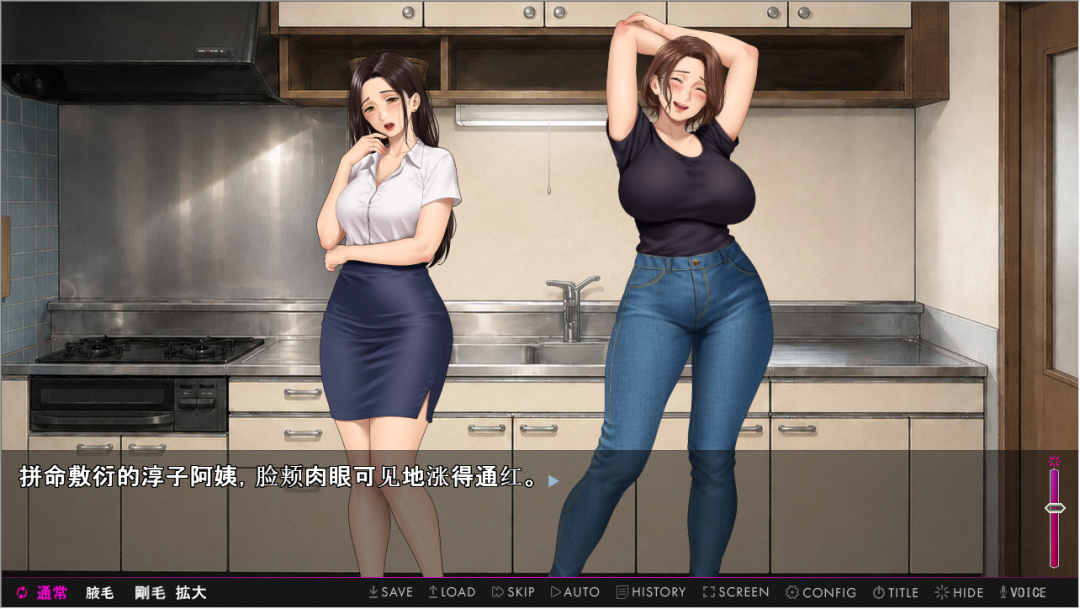 《她不是个阿姨，而是一位女人~与隔壁蔬果店老板娘共度的那个不该跨越的夏天 》免安装AI汉化版 [电脑+安卓]
