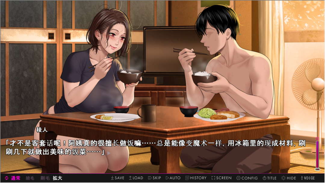 《她不是个阿姨，而是一位女人~与隔壁蔬果店老板娘共度的那个不该跨越的夏天 》免安装AI汉化版 [电脑+安卓]