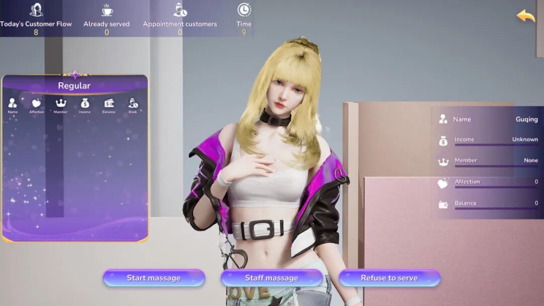 《解压按摩店》v1.0.32 免安装中文学习版 《解压按摩店》v1.0.32 免安装中文学习版